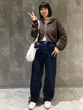 「wears（ウェアーズ）のアイテム」を使った、hirariさん（レディース・160cm）の秋コーディネート