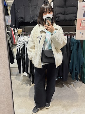 「Java（ジャバ）のアイテム」を使った、hirariさん（レディース・160cm）の冬コーディネート