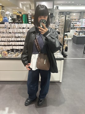 「classicalelf（クラシカルエルフ）のアイテム（バッグ）」を使った、hirariさん（レディース・160cm）の春コーディネート