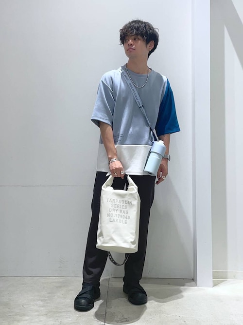ダンボール切替半袖T / 976905
