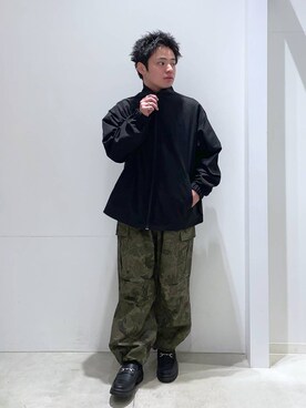 「LAKOLE（ラコレ）のアイテム（ブルゾン）」を使った、せとやんさん（メンズ・170cm）の冬コーディネート