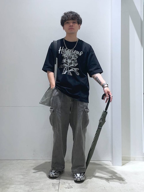 メッシュ切替三角トートバッグ / 121100