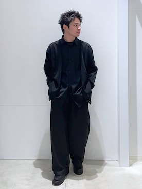 「LAKOLE（ラコレ）のアイテム（カーディガン/ボレロ）」を使った、せとやんさん（メンズ・170cm）の冬コーディネート