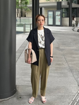 中林さん（レディース・157cm）の夏コーディネート