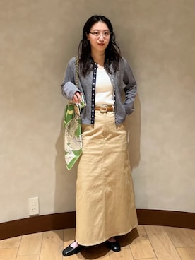 中林さん（レディース・157cm）の春コーディネート