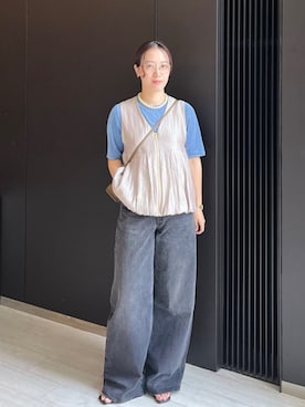中林さん(レディース・157cm)の夏コーディネート