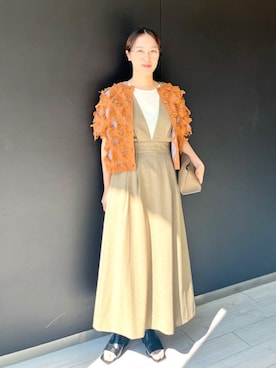 中林さん（レディース・157cm）の秋コーディネート