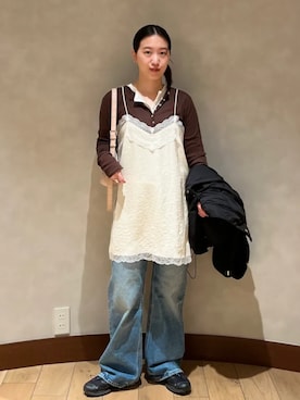 中林さん（レディース・157cm）の冬コーディネート