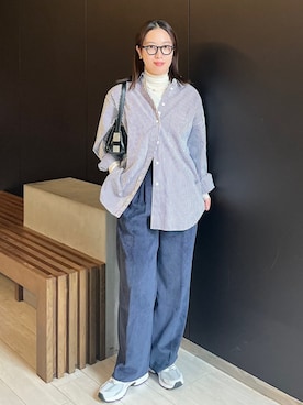 中林さん(レディース・157cm)の冬コーディネート