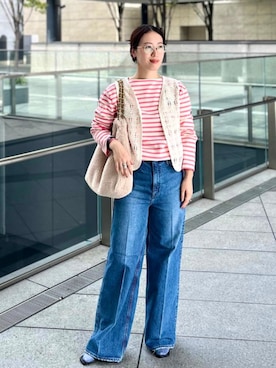 中林さん(レディース・157cm)の秋コーディネート