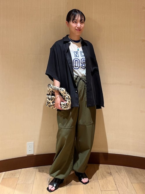 セール】SHIPS NINE CASE:〈手洗い可能〉オーバーサイズ シャツ