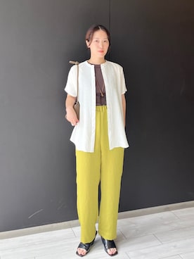 中林さん（レディース・157cm）の秋コーディネート
