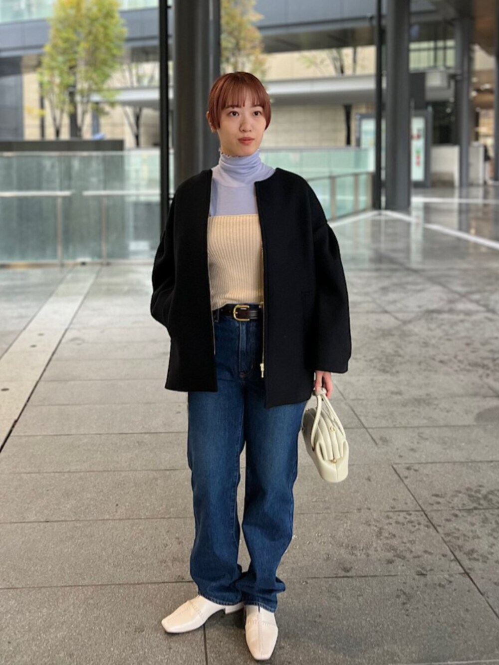 Bellandi SUPER130 コクーン ショート コート ◇を使ったショップ 