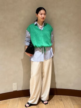 中林さん（レディース・157cm）の春コーディネート