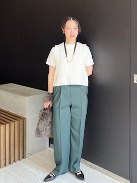 中林さん(レディース・157cm)の夏コーディネート