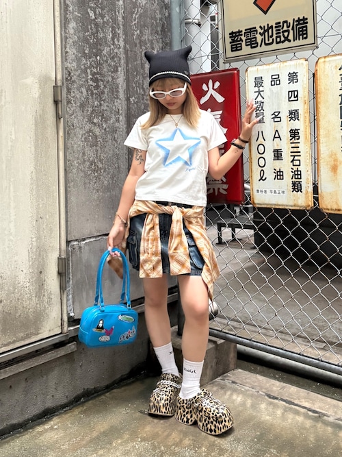 X-girl CARGO POCKET DENIM SKIRT エックスガール CARGO POCKET DENIM MINI SKIRT（デニムスカート）｜X-girl