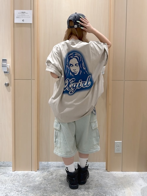 SCRIPT LOGO SCARF（バンダナ/スカーフ）｜X-girl（エックスガール）の