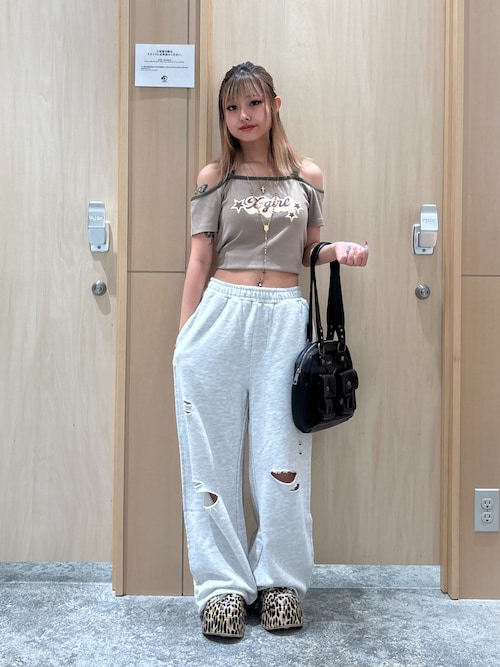 X-girl ハンドバッグ DOUBLE POCKET FAUX LEATHER HAND BAG