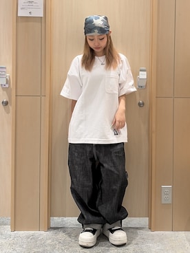 「アイテム（アクセサリー）」を使った、シものゆいかさん（レディース・145cm）の春コーディネート