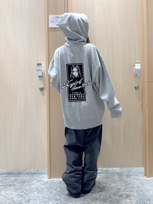 BABYL ガーディアンTEE【XLサイズ】 FACE RAGLAN S/S BABY TEE（Tシャツ/カットソー）｜X-girl
