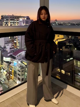 柊さん（レディース・162cm）の秋コーディネート