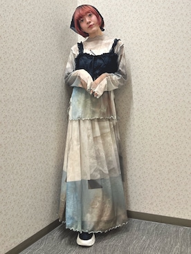 「アイテム（その他ヘアアクセサリー）」を使った、manamiさん（レディース・154cm）の夏コーディネート