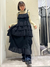 merry jenny ribbonワークポケットデニムパンツ メリージェニー merry jenny merry jenny ribbonワークポケット