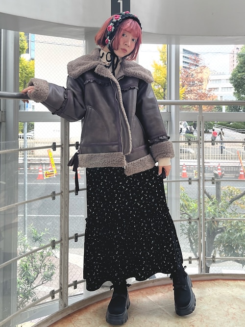 merry jennyのジャケット/アウターを使ったコーディネート(ZOZOTOWN