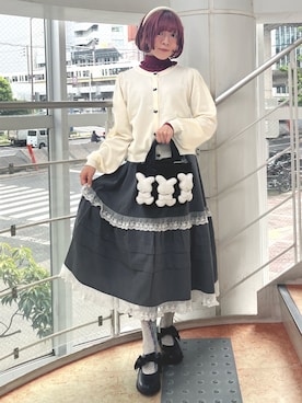 「アイテム（パンプス）」を使った、manamiさん（レディース・154cm）の秋コーディネート