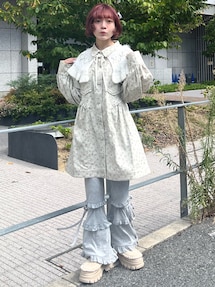 ホイップクリームミニワンピース｜メリージェニー（merry jenny