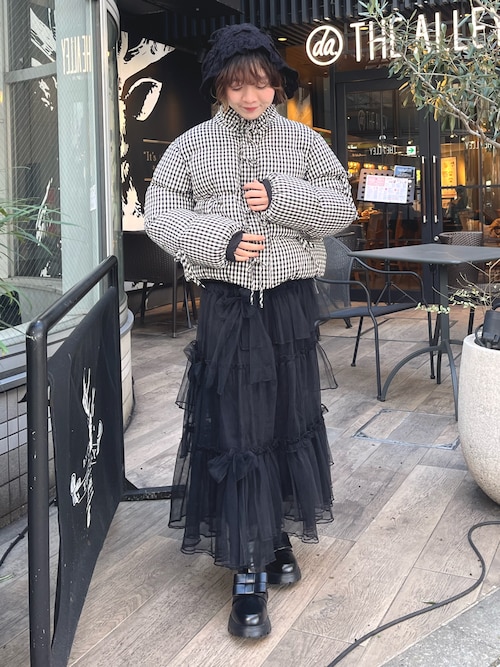 merry jenny（メリージェニー） ブルゾン アウター ribbon padded