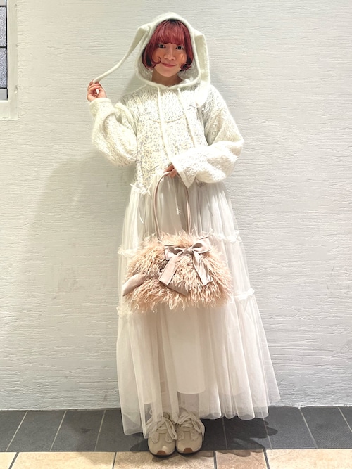 merry jenny(メリージェニー) ニット セーター rabbit lace knit merry jenny(メリージェニー) ニット セーター rabbit lace knit