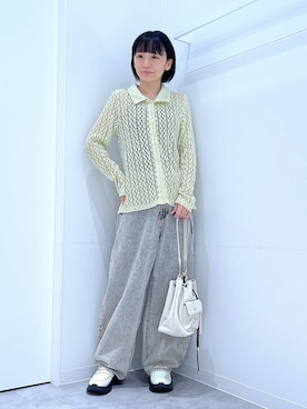 「LAKOLE（ラコレ）のアイテム」を使った、あおき@LAKOLE海老名さん（レディース・156cm）の秋コーディネート
