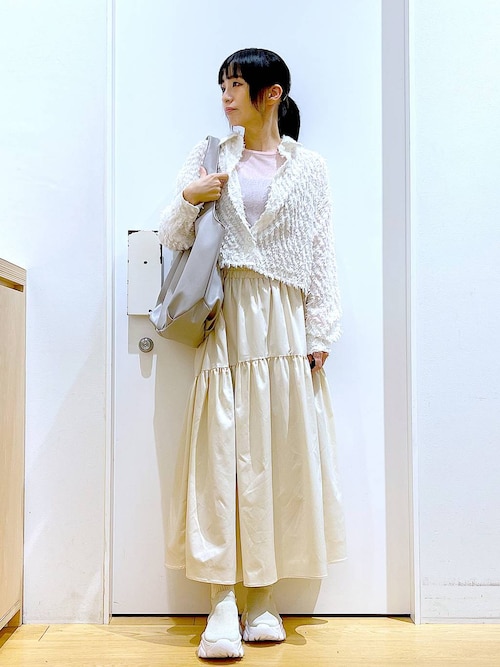 パリコレランウェイ ベルギー製 シルクシフォン変形ドレープフリルシャツ