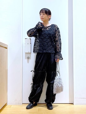 あおき@LAKOLE海老名さん（レディース・156cm）の秋コーディネート