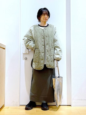 あおき@LAKOLE海老名さん（レディース・156cm）の秋コーディネート