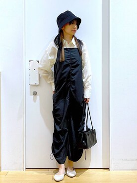 あおき@LAKOLE海老名さん（レディース・156cm）の春コーディネート