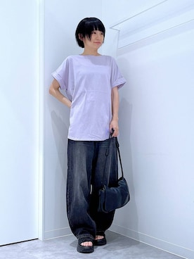「LAKOLE（ラコレ）のアイテム」を使った、あおき@LAKOLE海老名さん（レディース・156cm）の夏コーディネート