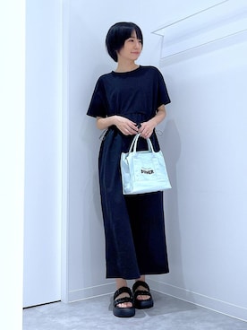 あおき@LAKOLE海老名さん（レディース・156cm）の夏コーディネート