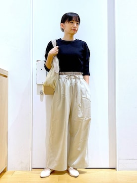 あおき@LAKOLE海老名さん（レディース・156cm）の秋コーディネート