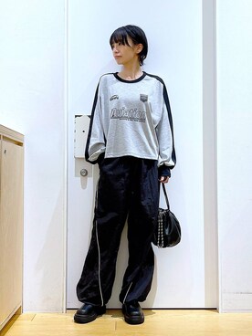 あおき@LAKOLE海老名さん（レディース・156cm）の秋コーディネート