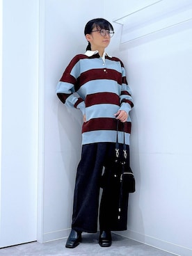 あおき@LAKOLE海老名さん（レディース・156cm）の秋コーディネート