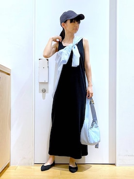 あおき@LAKOLE海老名さん（レディース・156cm）の春コーディネート