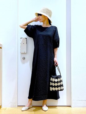 あおき@LAKOLE海老名さん(レディース・156cm)の夏コーディネート