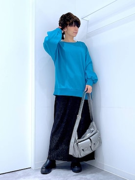 あおき@LAKOLE海老名さん（レディース・156cm）の秋コーディネート