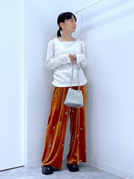 あおき@LAKOLE海老名さん（レディース・156cm）の秋コーディネート