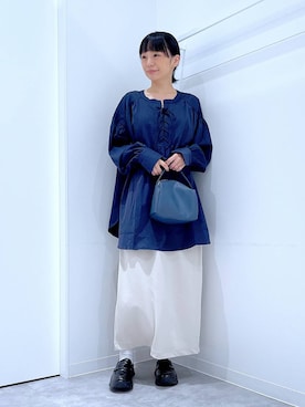 あおき@LAKOLE海老名さん(レディース・156cm)の秋コーディネート