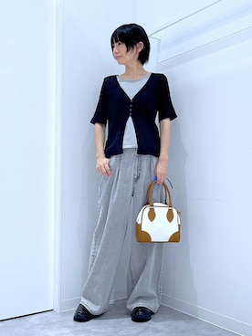 あおき@LAKOLE海老名さん（レディース・156cm）の秋コーディネート