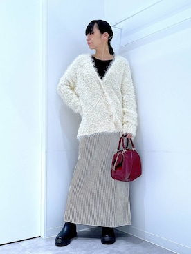 あおき@LAKOLE海老名さん（レディース・156cm）の秋コーディネート