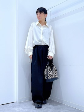 あおき@LAKOLE海老名さん(レディース・156cm)の秋コーディネート